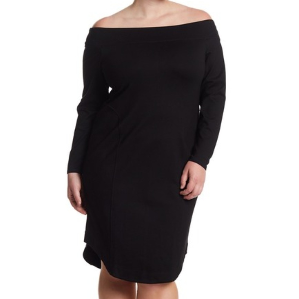 Rachel Roy Ponte Off the Shoulder Dress. NWT